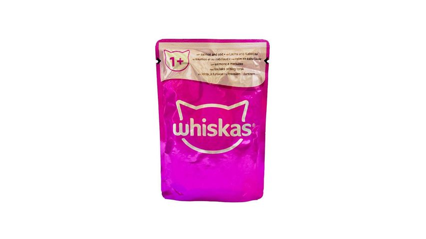 Whiskas salmon 2-12 months Cat Food 85g