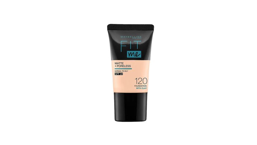 Maybelline Fit Me Matte Classic Ivory No120 Poreless Liquid Foundation (SPF 22) 18ml