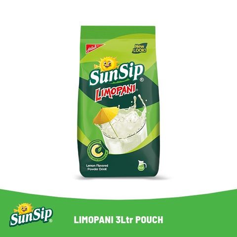 Sunsip Limopani 3 Ltr Pouch