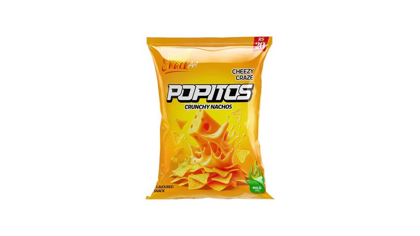 Popitos Cheezy Nachos Craze 21g