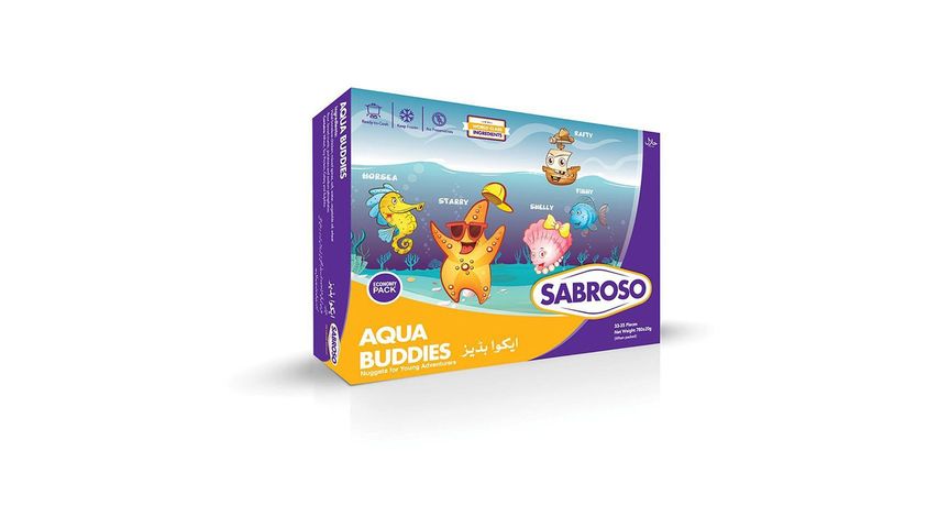 Sabroso Aqua Buddies 33 Pieces 780g