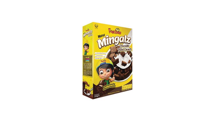 Funchies Mingalz 330Gm Chocolate Crunch
