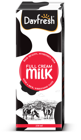 Dayfresh Full Cream Milk - 250ml Uncapped