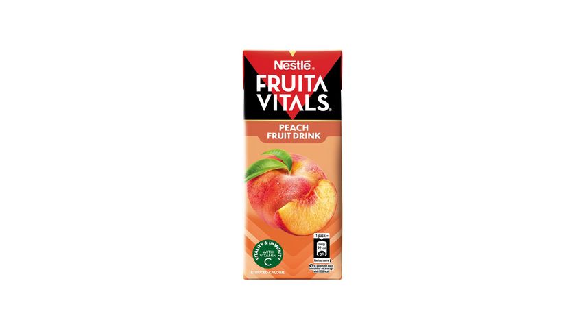 Nestle Fruita Vitals Peach Fruit Drink 200ml