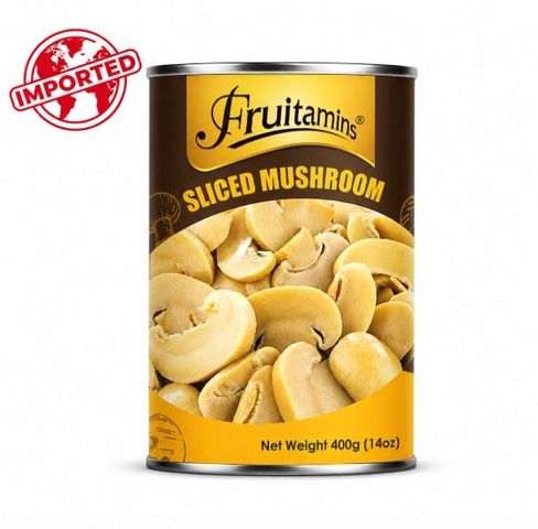 Fruitamins Sliced Mushroom 400g