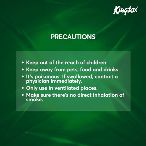 Kingtox Coil Green 10s
