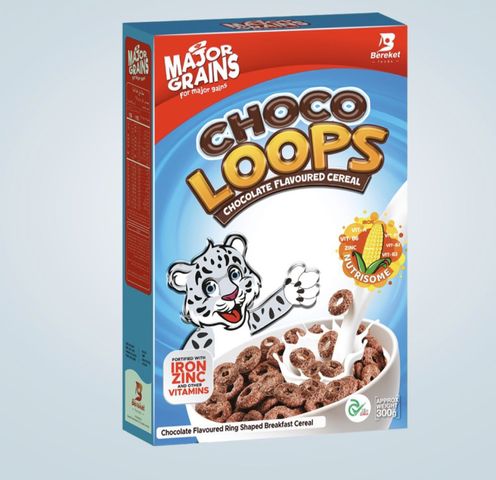 Major Grains Choco Loops 24 x 300g