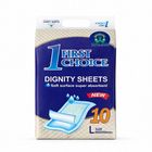 First Choice Dignity Sheets 10 Pieces