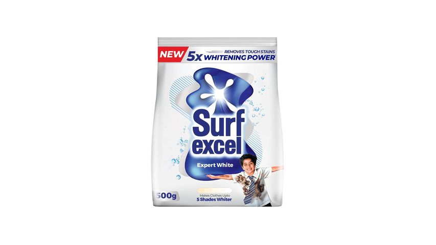 SURF EXCEL WHITE WASHING POWDER 500G