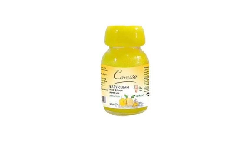 Caresse Easy Clean Nail Polish Remover - Lemon