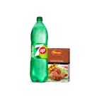 7Up PET 1.5l + Shan Seekh Kabab Masala 45g