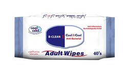 Cool & Cool Adult Wipes 40 Pieces