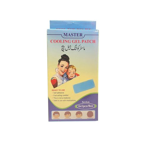 Master Cooling Gel Patch 6 Pieces