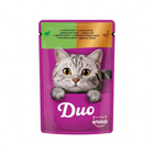 Whiskas 1+ meaty combos in jelly with lamb & duck 85G