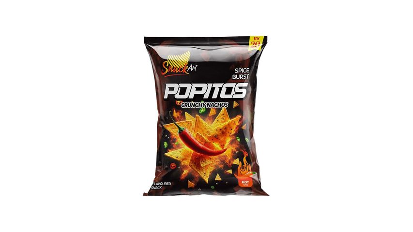 Popitos Crunchy Nachos Spice Burst 21g