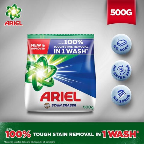 Ariel Detergent Washing Powder Original 500g