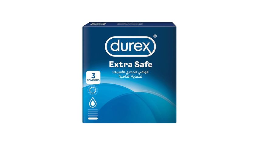Durex Condoms Extra Safe 3 Pieces