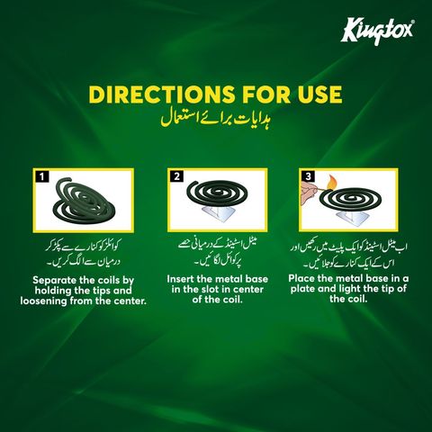Kingtox Coil Green 10s
