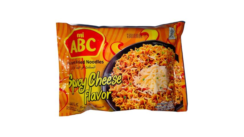 Abc Instant Fried Noodles Spicy Cheese Flavor 85g