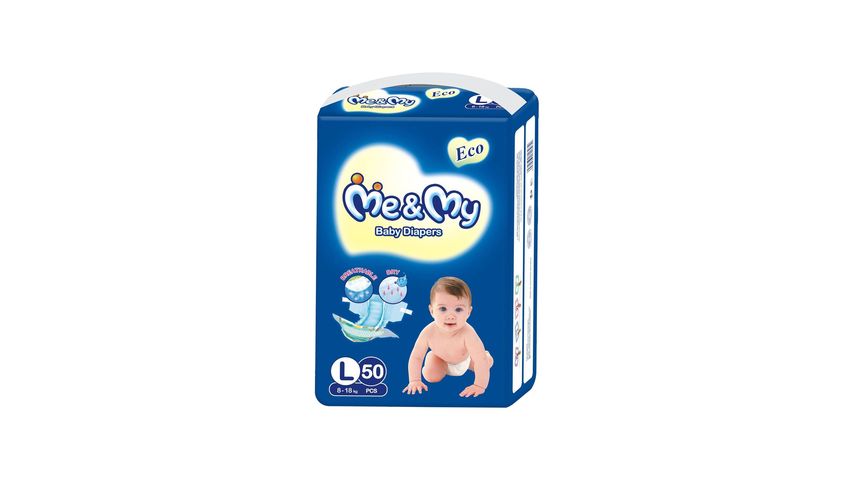 Susu Me&My Diapers Large 50Pcs