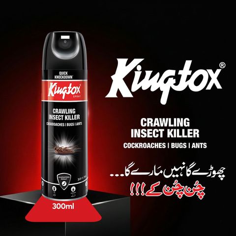 Kingtox Crawling Insect Killer Spray 300ml