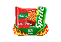 Sprite Can 250ml + KNORR CHATPATTA NOODLES 110G