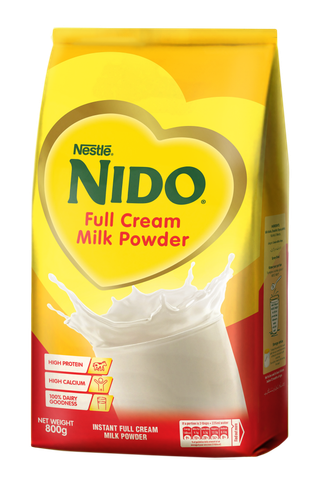 NESTLE NIDO Full Cream Milk Powder 800g Pouch