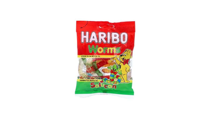 Haribo Jelly Worms Imported 80g
