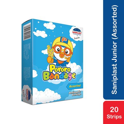 Saniplast Junior Pororo Antiseptic Bandage Assorted 20 Strips