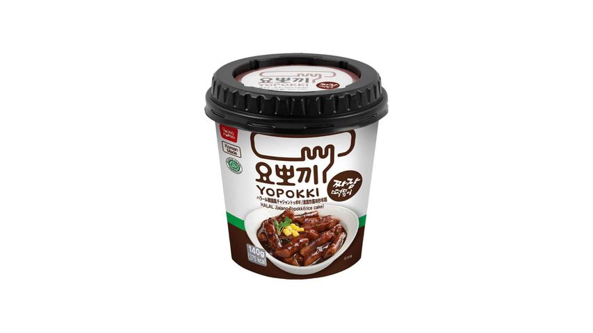 Yopokki Korean Rice Cake Jjajang Cup 120g
