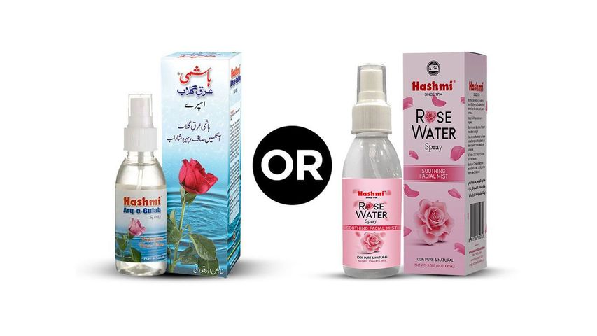 Hashmi Arq-e-Gulab Rose Water Spray 100ml
