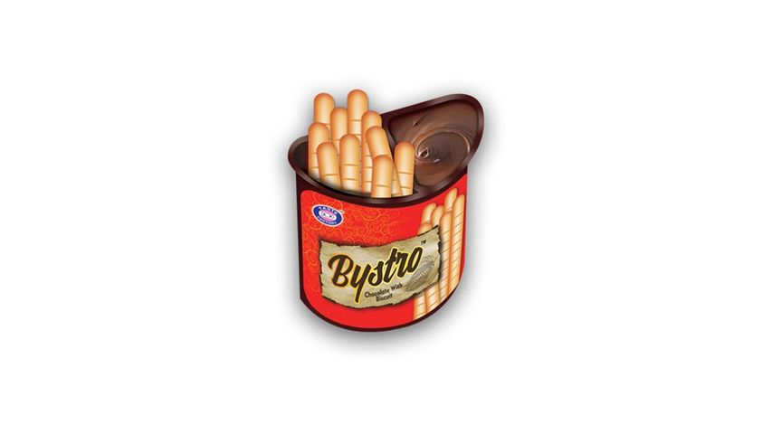 Taste Factory Bystro Chocolate With Biscuit Stick