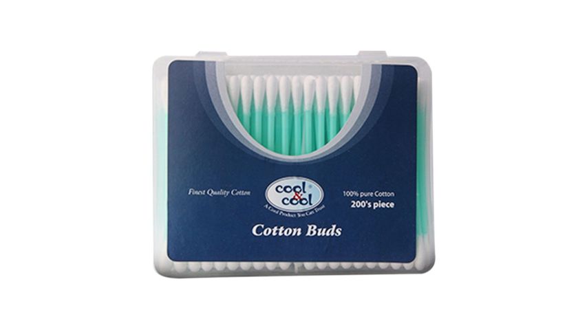 Cool & Cool Cotton Buds Small 200 Pieces