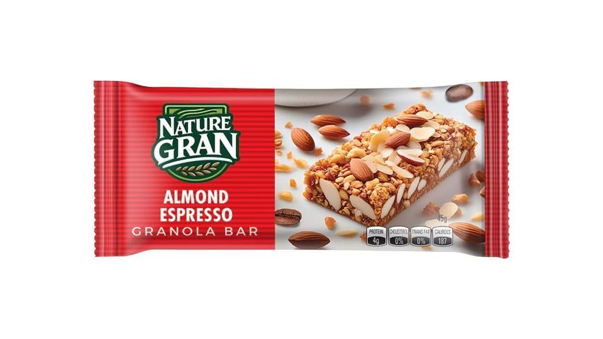 Nature Gran Almond Espresso Granola Bar 45g