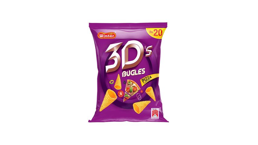 Winner 3D Bugles Pizza Chips 10g (00001)