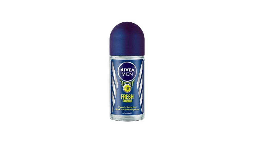 Nivea Deodorant Roll On Fresh Power 50 ml (Male)