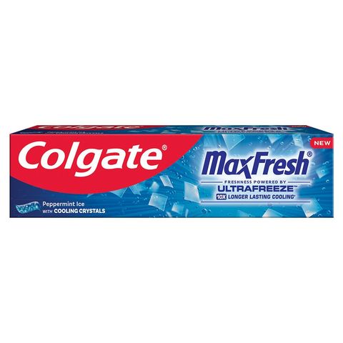 Colgate MaxFresh Cooling Crystals Peppermint Ice Toothpaste 125g