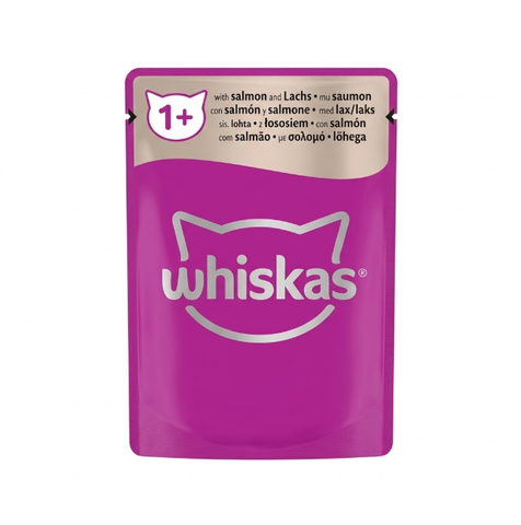Whiskas Mixed Menu with Salmon 85G