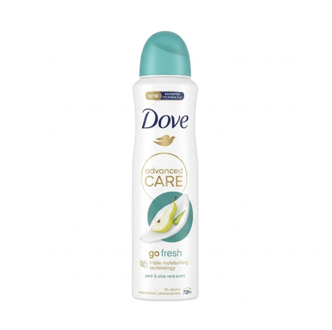 Dove Advanced Care Go Fresh Pear & Aloe Vera 72h Anti Deo Spray (150ml)