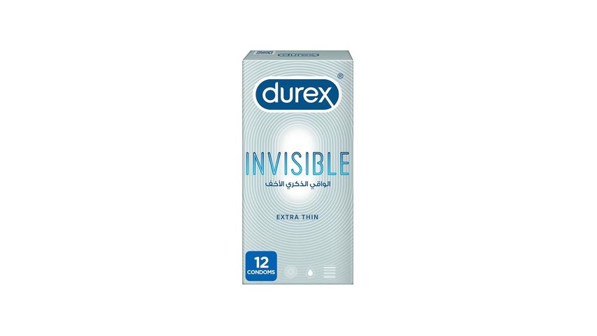Durex Condoms Invisible 12 Pieces
