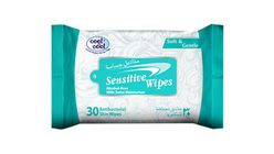 Cool & Cool Sensitive Small Wipes 30 Pieces