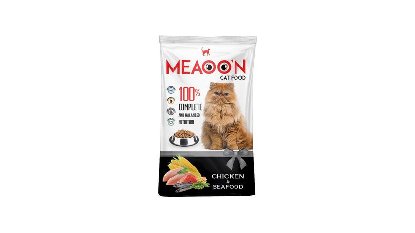 Meaoon Cat Food 400Gm Chicken & Sea Food