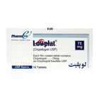 Lowplat Tablets 75mg 10s..This product is sold per box