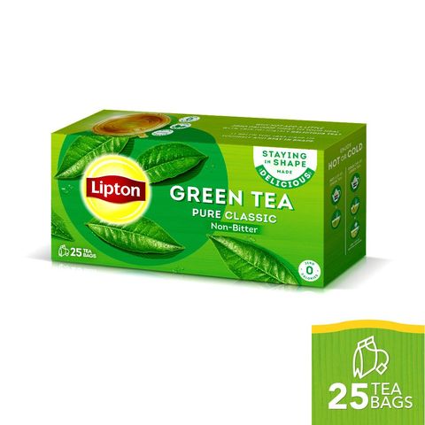 Lipton Green Tea Plain - 25 Tea Bags