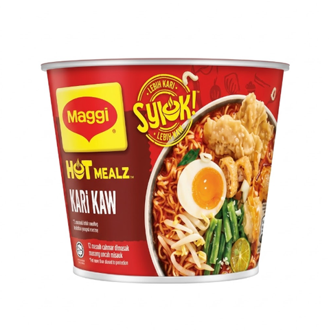 Maggi Syiok Noodles Kari Kaw 90g (Imported)