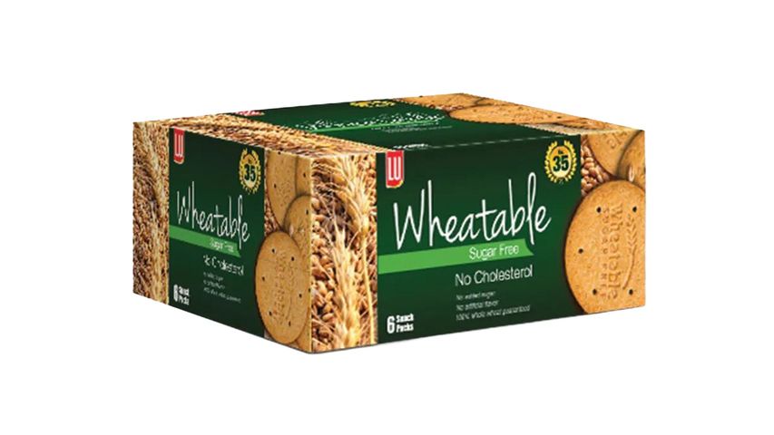 LU Wheatable Biscuits Sugar Free Snack Packets