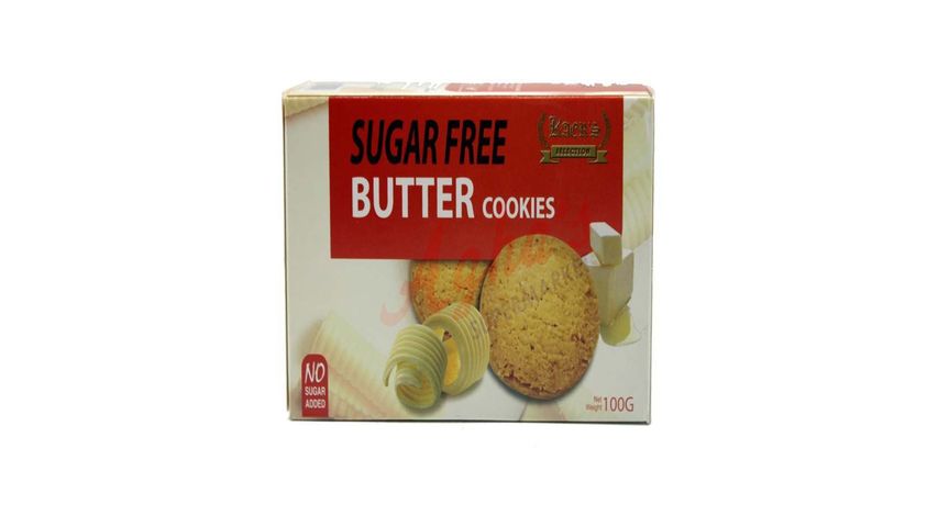 Kaers Sugar Free Butter Cookies 100g (00001)