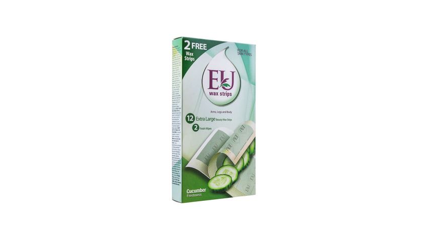 Eu Body Wax Strips 10S Cucumber