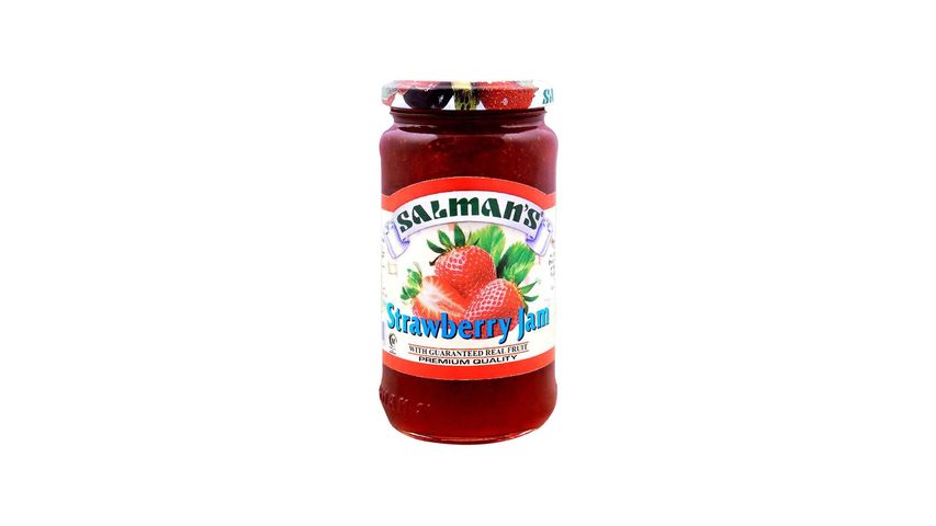 Salmans Jam Strawberry 450Gm