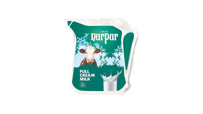 Nurpur Milk Full Cream Pouch 125ml